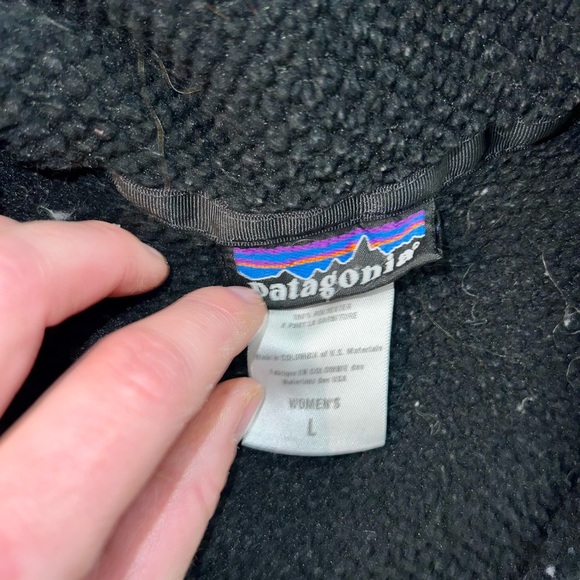 Payagonia Black are-Took Snap T Fleece Pullover-LARGE - Picture 3 of 5
